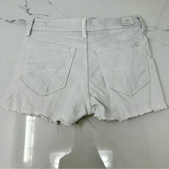 Denizen Distressed High Rise Jean Shorts- Size 26 - Picture 2 of 10